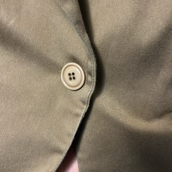 Forever 21 (Forever XXI) Women’s Size S Brown Tan & White One Button Blazer $30 - Picture 5 of 12